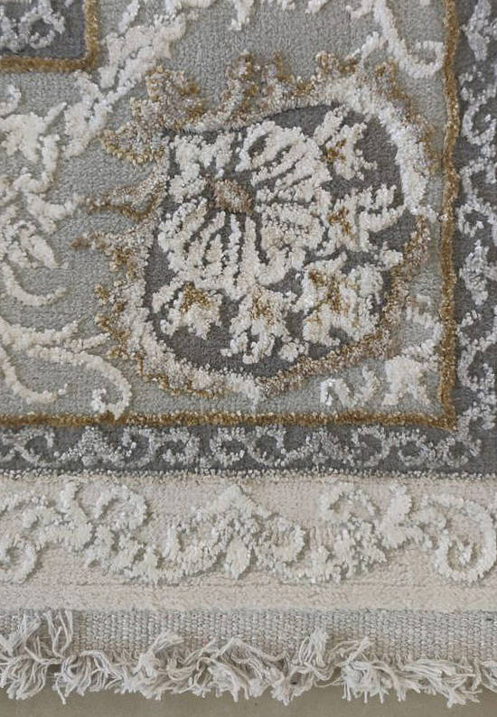 Классический турецкий ковер 31549A-Cream/Light Grey Shr