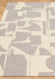 безворсовый ковер в перспективе Shapes LS5230-L281