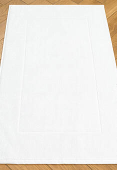 коврик для ванной в перспективе Aura White