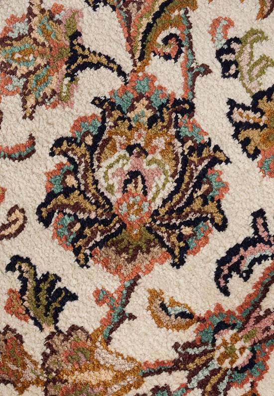 Шелковый ковер ручной работы из Индии 244229-Afshar beige/beige