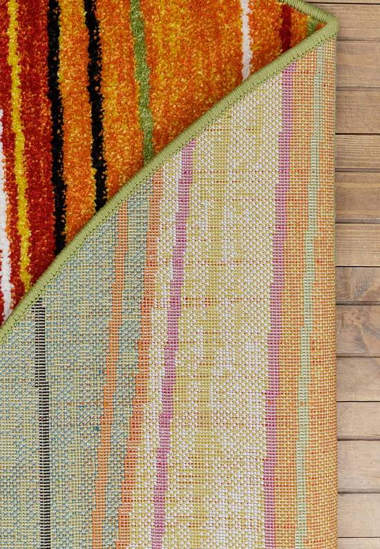 Недорогой синтетический ковер 2773-Multicolor