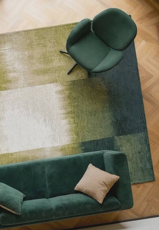 Безворсовый ковер из полиэстера LR6249-L418 outdoor