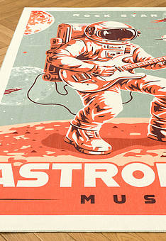 Безворсовый ковер Rio Spaceman
