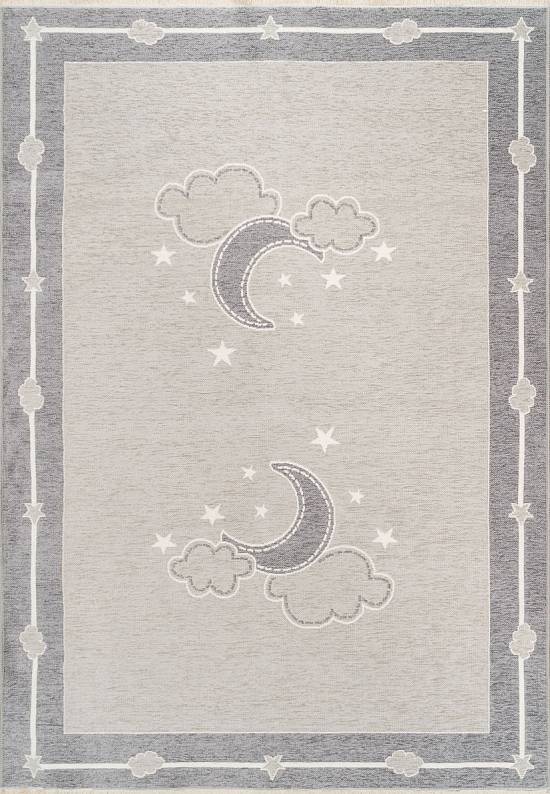 Двусторонний детский ковер NB 01 Grey