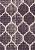 Безворсовый ковер из хлопка JHC-17-05 natural-purple
